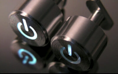 iCufflink Design from Adafruit, Rendered in KeyShot