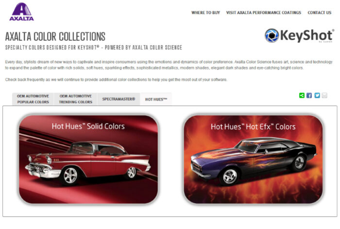 Axalta Color Matcher | Digital Color Tools – HFZA