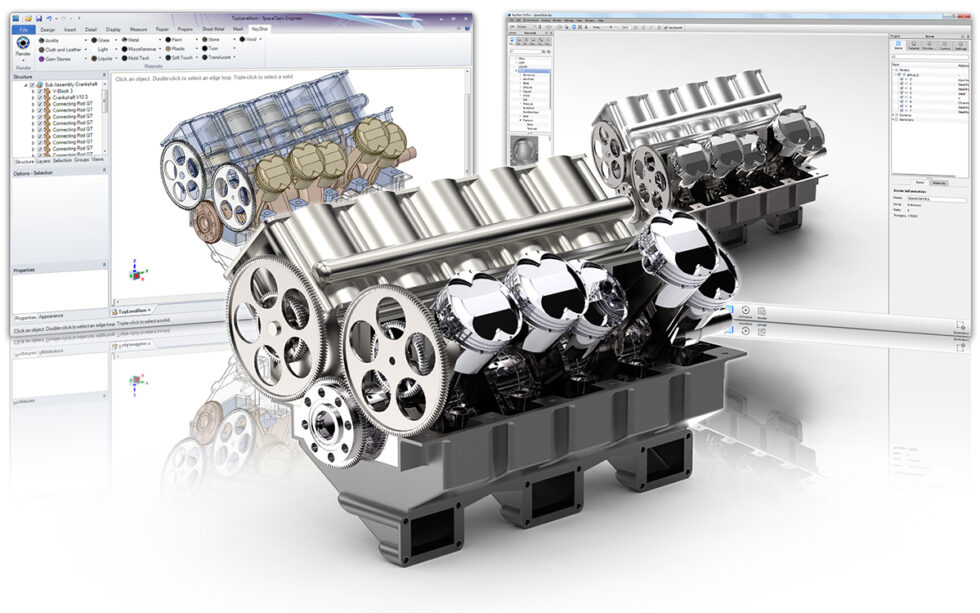 Spaceclaim Rendering KeyShot Chosen as New Rendering Solution for SpaceClaim Engineer - KeyShot