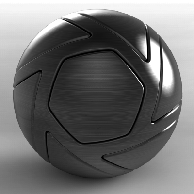 3D-brushed