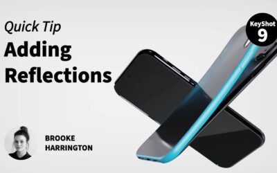 Quick Tip 107: Adding Reflections in KeyShot