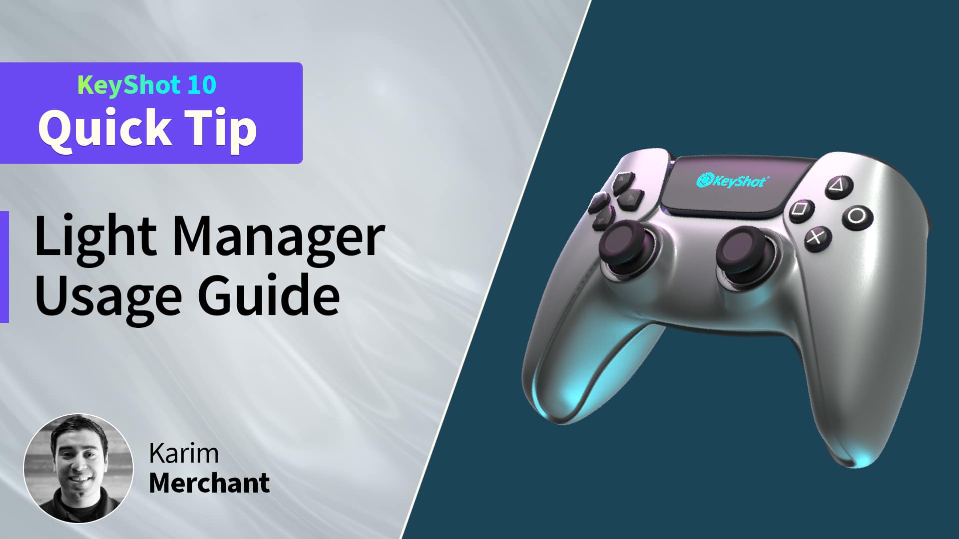 Quick Tip 119: Using the KeyShot Light Manager