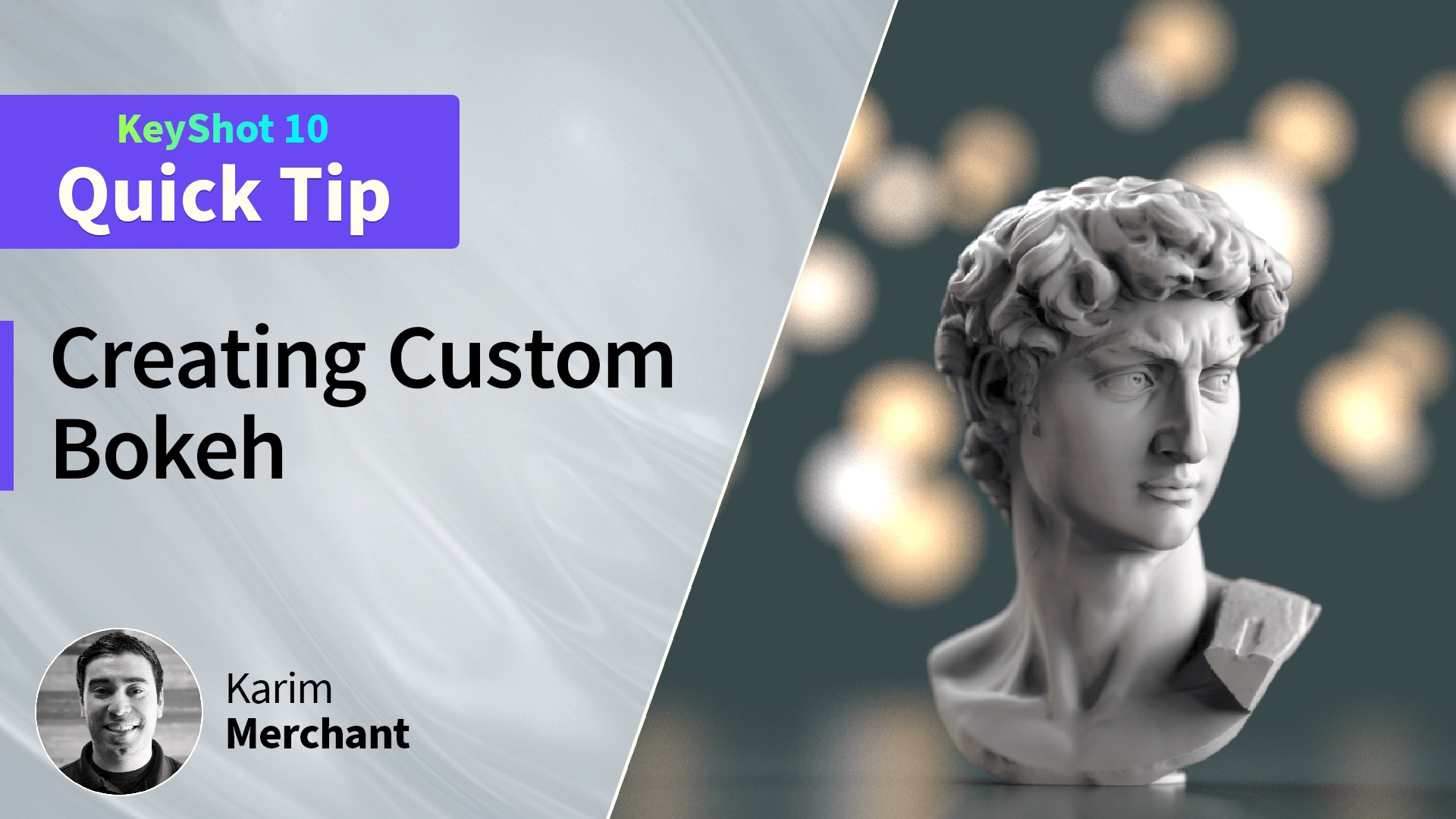 Create Custom Bokeh KeyShot