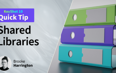 Quick Tip 125: KeyShot Shared Resource Library