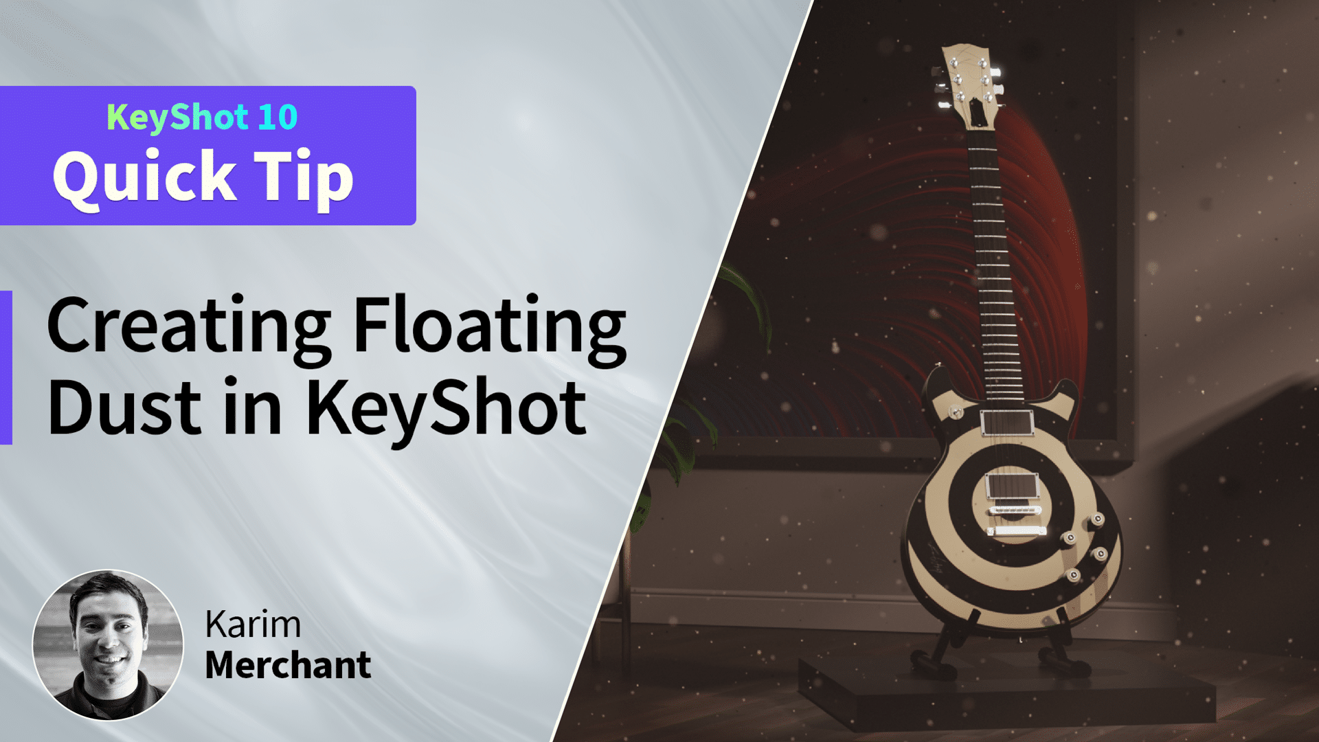 Quick Tip 142: Adding Floating Dust in KeyShot