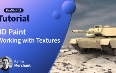 Quick Tip 143: Using 3D Paint in KeyShot