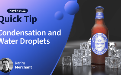 Quick Tip 148: Create Water Droplets in KeyShot
