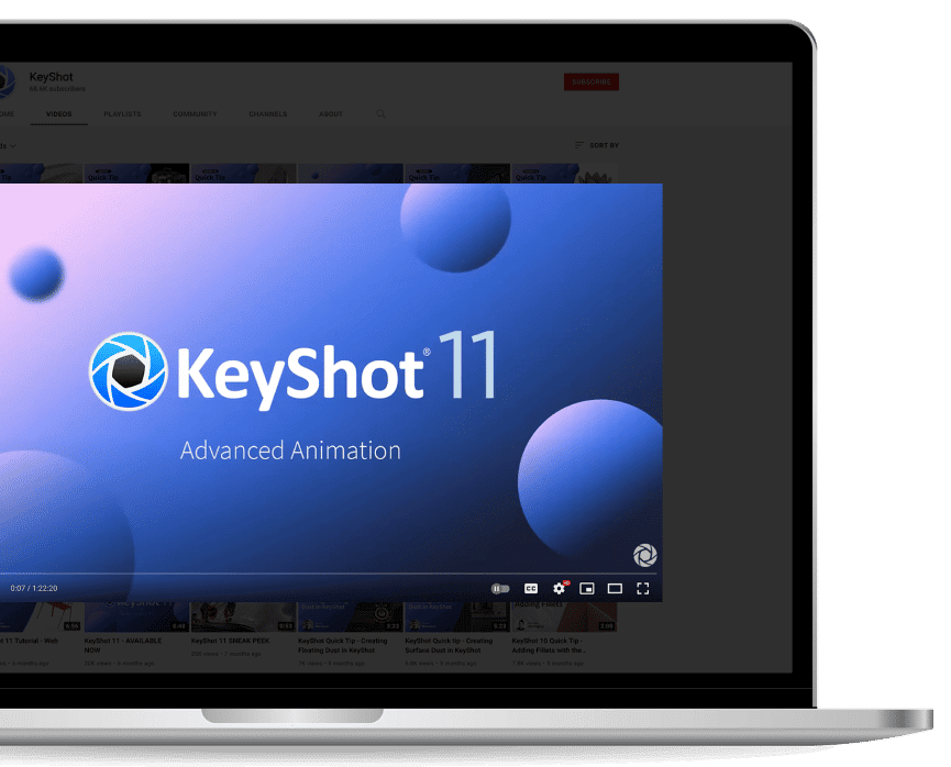 노트북 keyshot