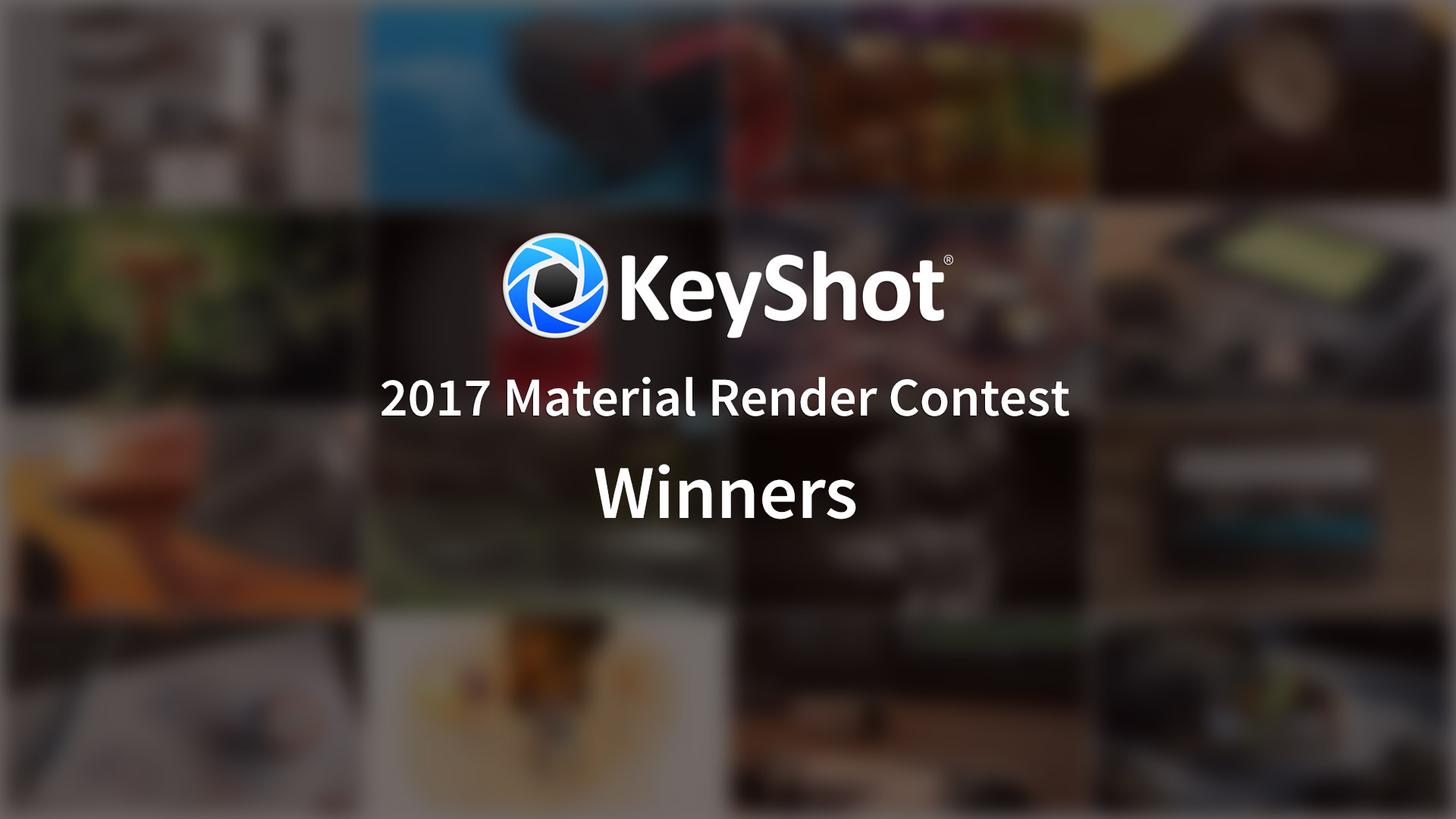 2017 KeyShot Render Contest Winners