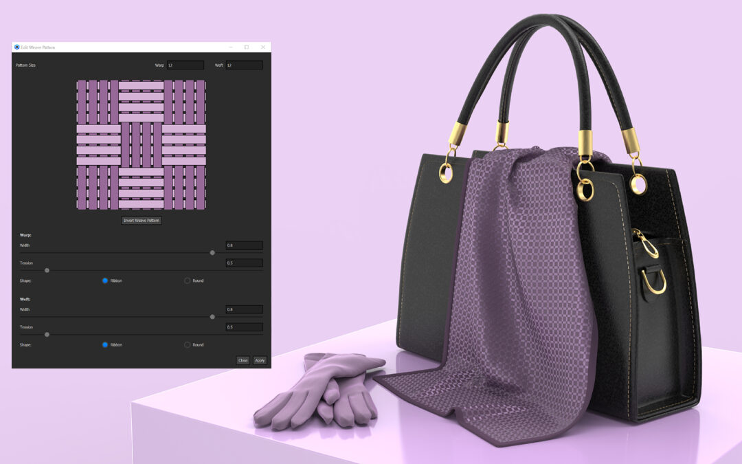 How to Create Custom Weave Patterns with KeyShot RealCloth