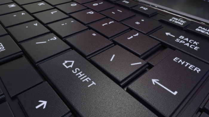 Glowing Keyboard crop