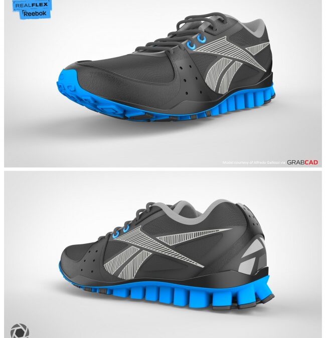 Softgoods: Rendering Footwear with KeyShot