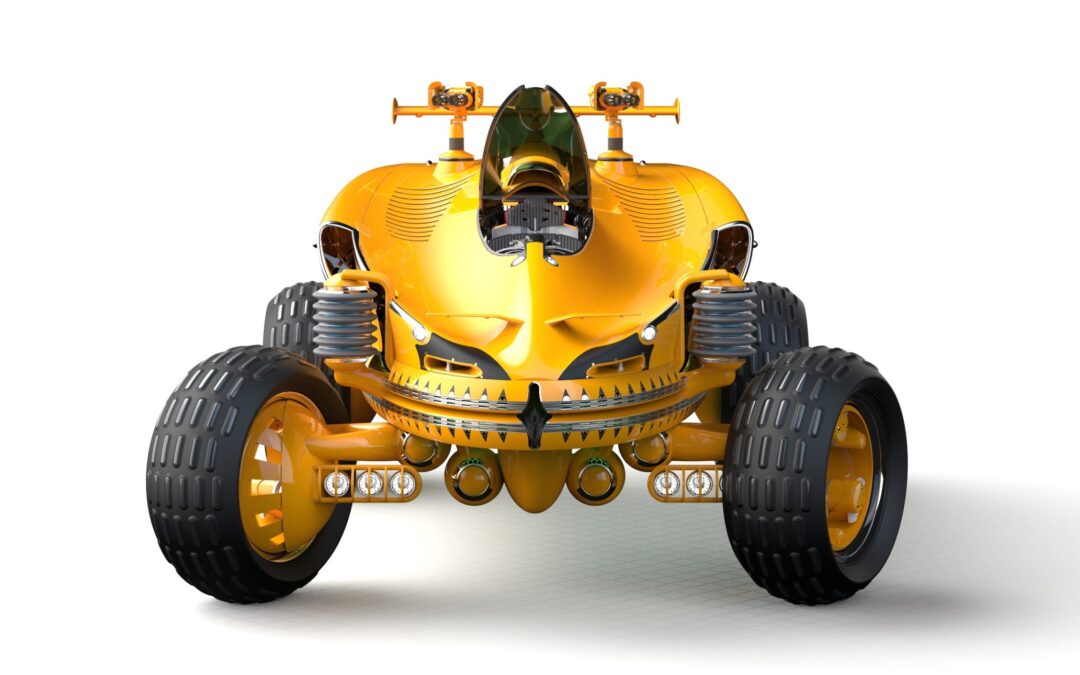 DK Drover, Futuristic Off-road Vehicle by Simon Williamson