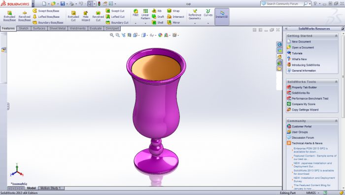 How to Create Water Droplets in SolidWorks to Render in KeyShot