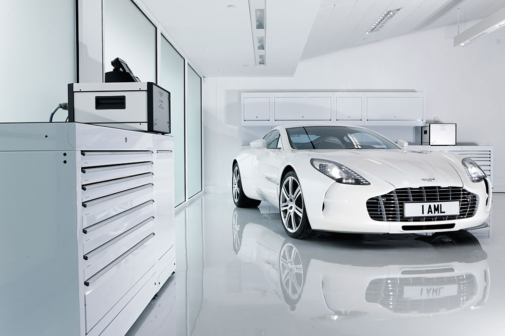 Some Gorgeous White Aston Martin One-77 Inspiration