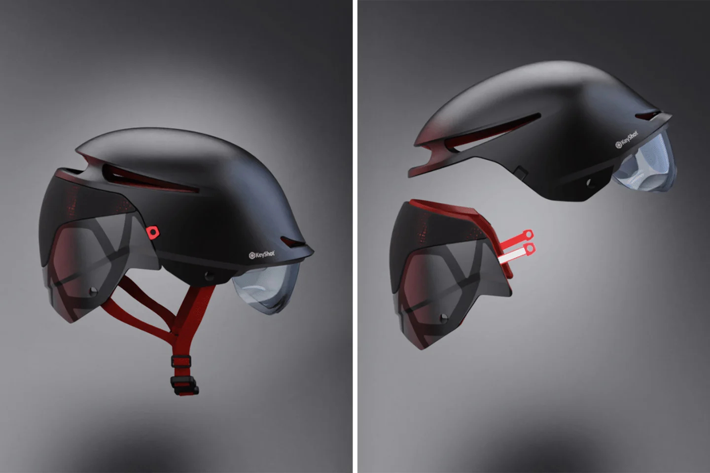 ‘Two-part helmet that can be safely removed by EMTs’ declared winner of the YD x KeyShot Design Challenge