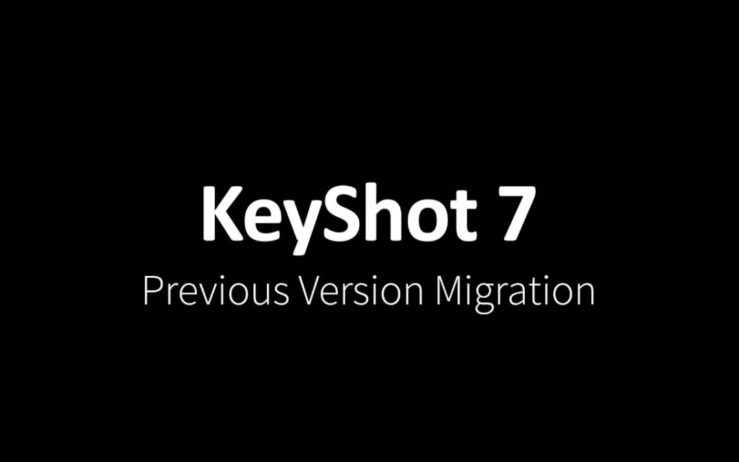 How to Migrate KeyShot Resources to KeyShot 7
