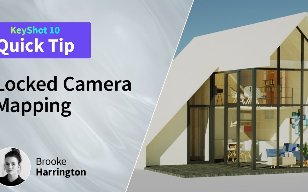 How to Use Lock Camera Map in KeyShot