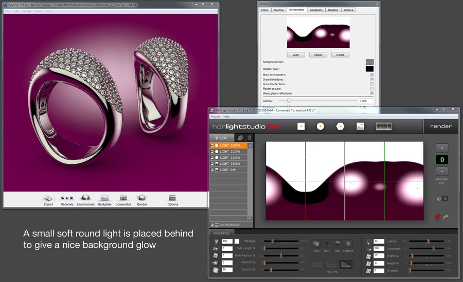 Rock That Lighting. KeyShot HDR Light Studio Step-by-Step