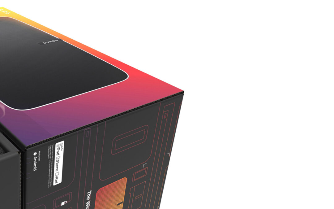 Sonos: Packaging Design Workflow from Esko ArtiosCAD to KeyShot