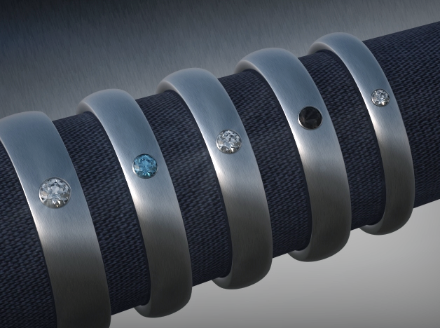 Cascadia Design Studio: Custom Titanium Ring Design with MoI and KeyShot
