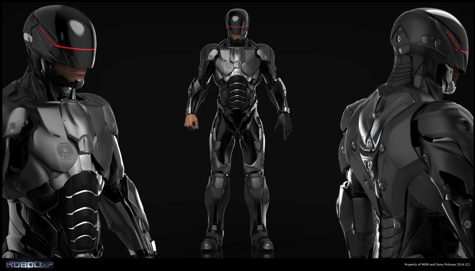 RoboCop Concept Visuals Developed Using KeyShot