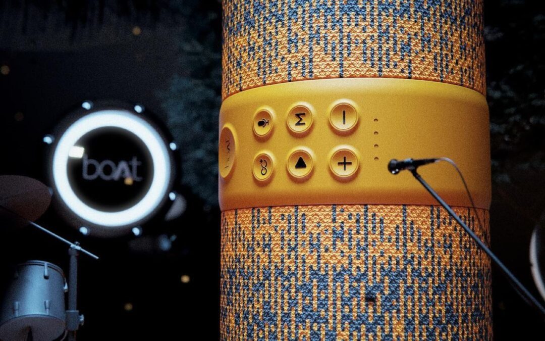 Designers Re-Design boAt Wireless Speaker, Render in KeyShot