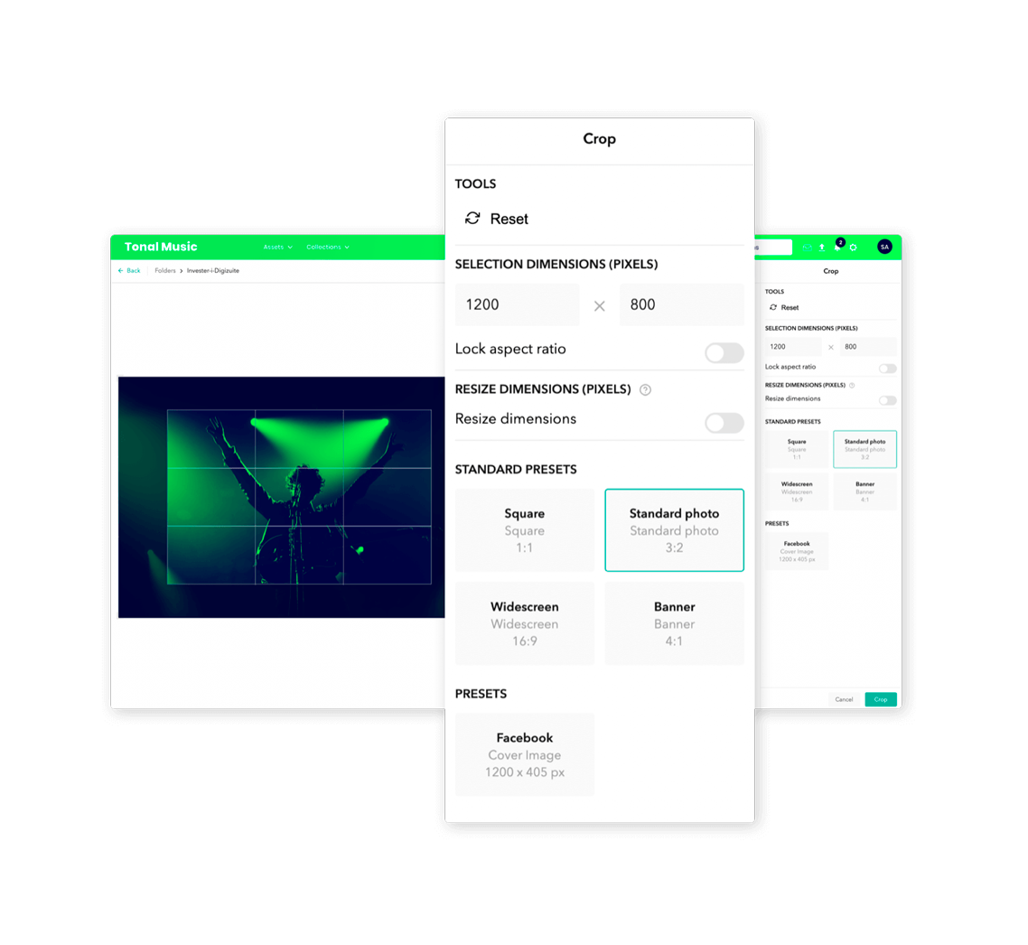 Customize assets Digizuite DAM