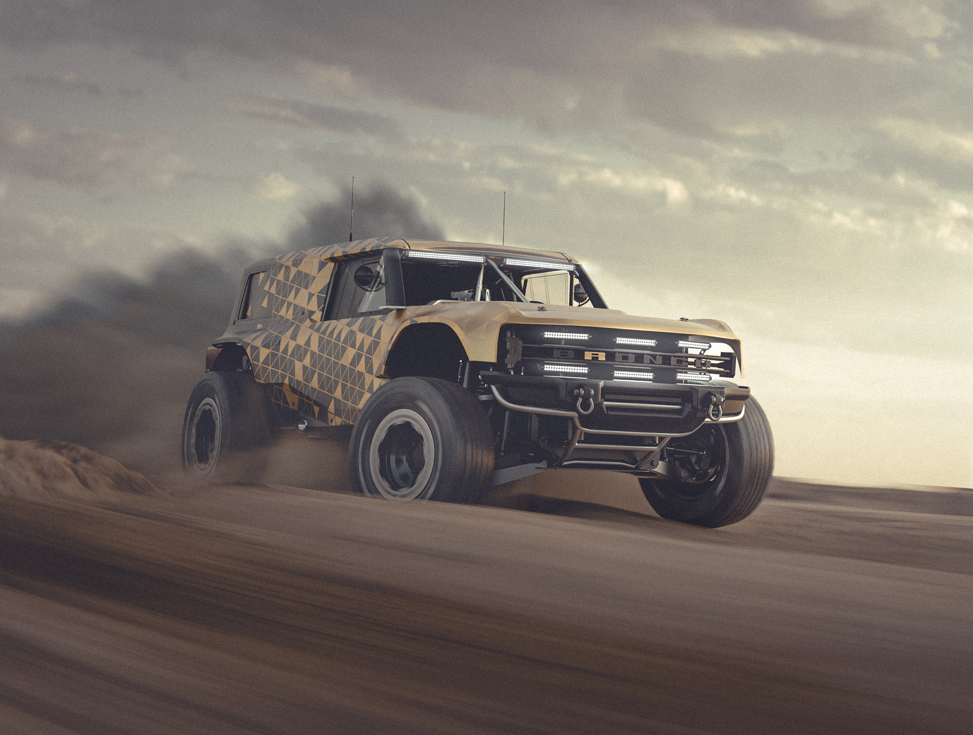 Nils Piirma KeyShot rendering bronco baja